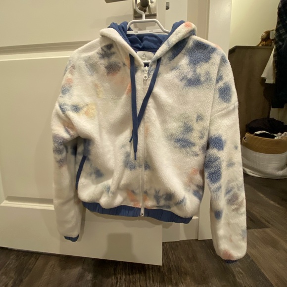 Aerie zippered cropped sweater - Picture 3 of 3